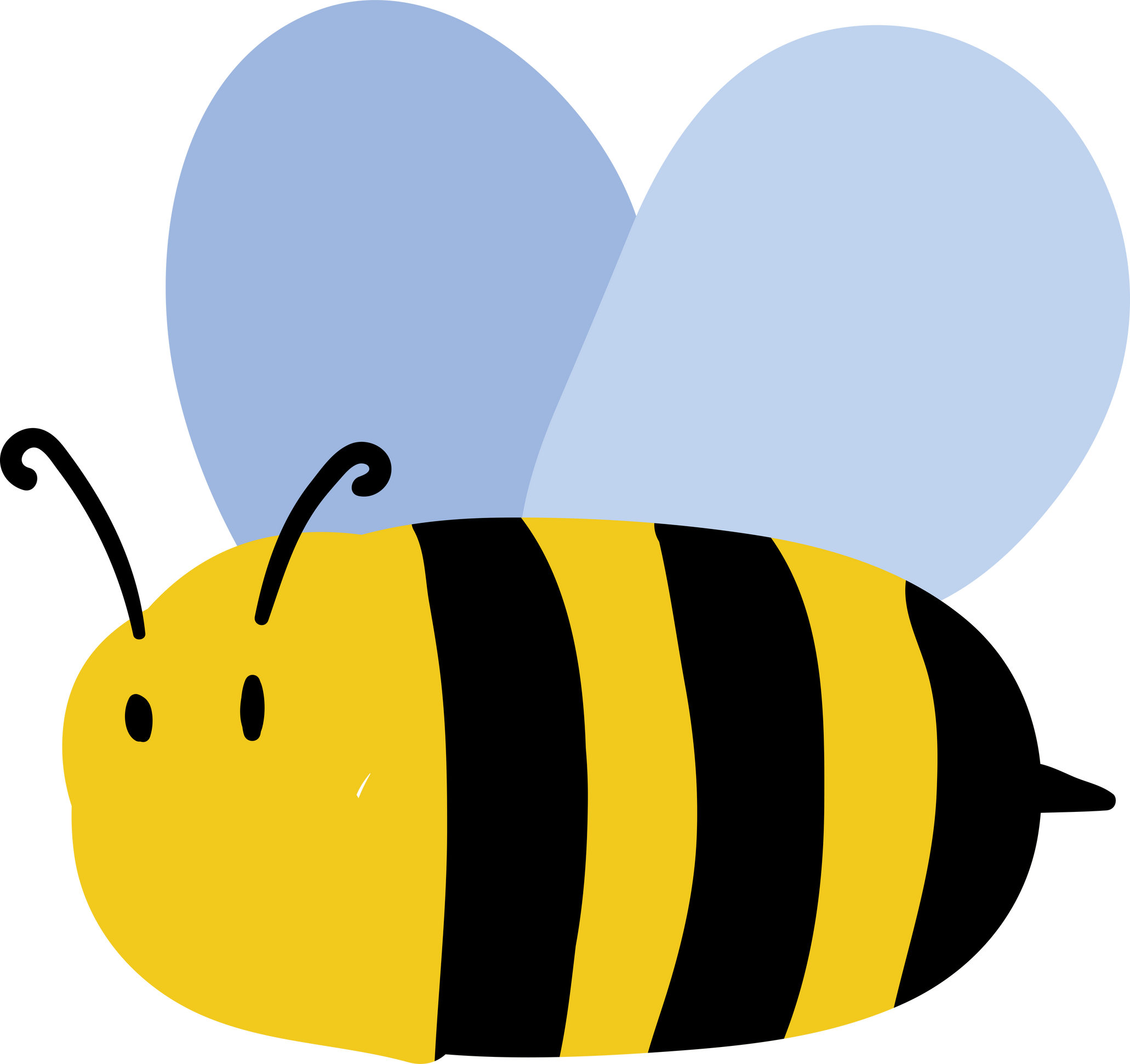 Cute Kidcore Doodle Element 2 Bee